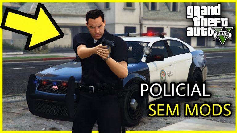 How To Join The Police Force In Gta Como Virar Policial No Gta