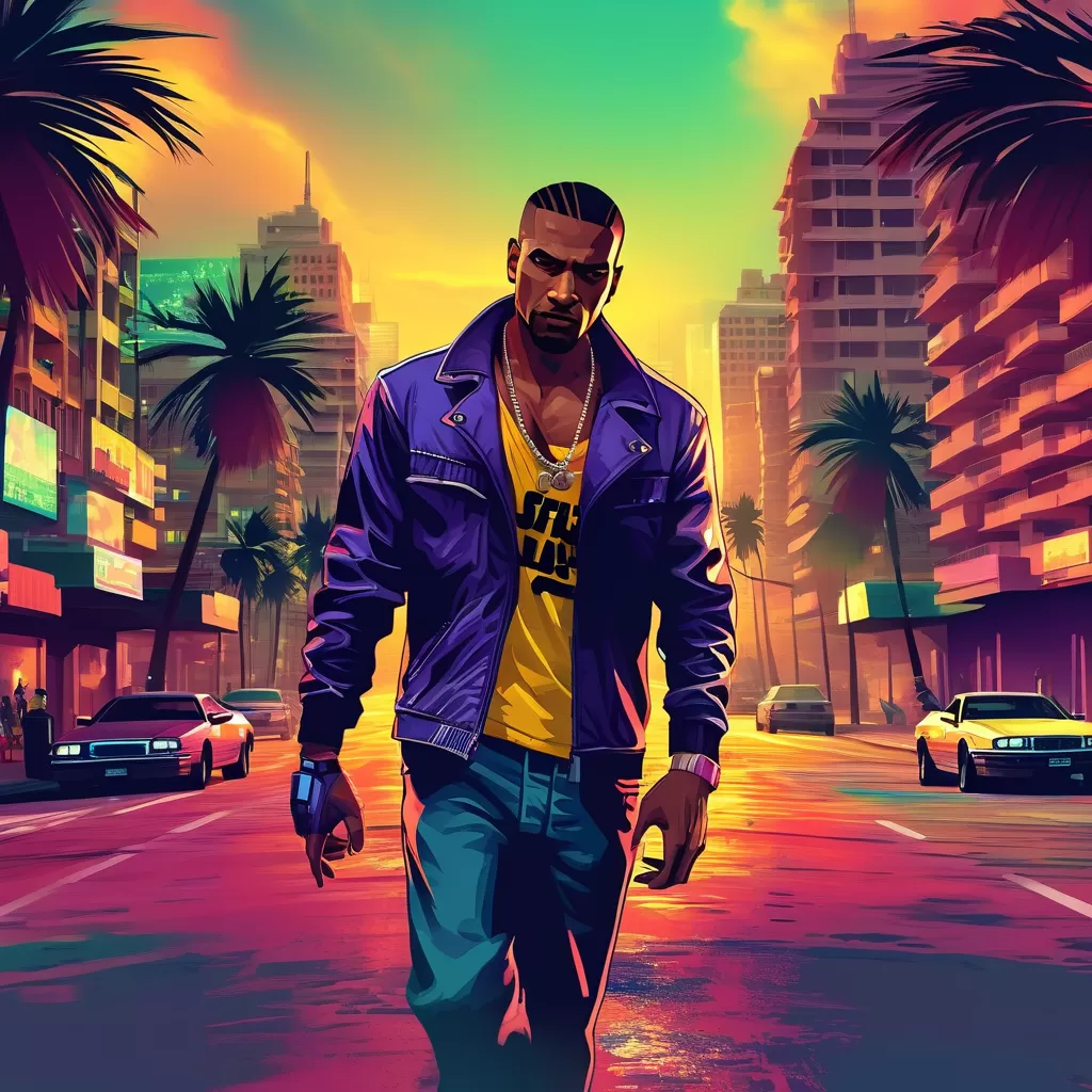 Dive into the Neon-Noir World of GTA Vice City: A Retro Gaming Must-Play vice city gta vice city