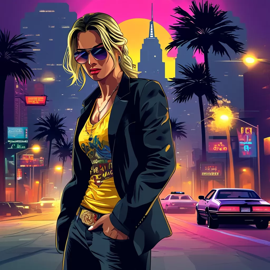 Dive into the Neon-Noir World of GTA Vice City: A Retro Gaming Must-Play vice city gta vice city